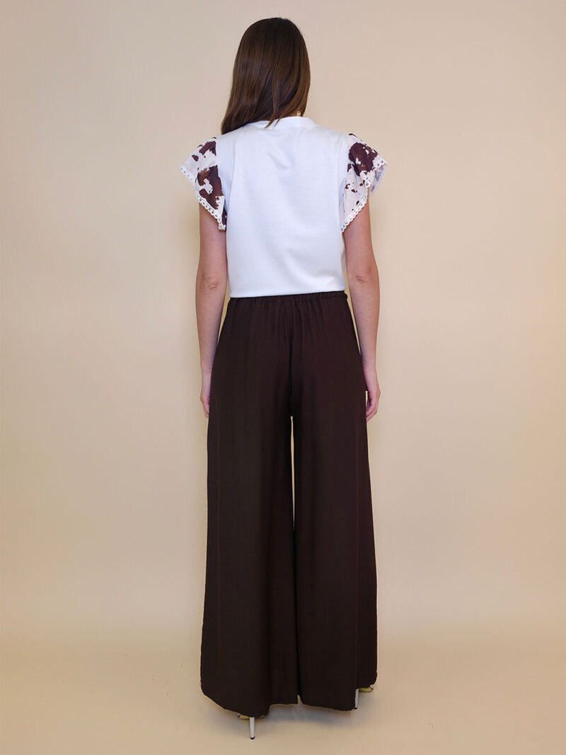 Hlače 32 Griffin - viscose UN - brown