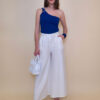 Hlače 32 Griffin - viscose UN - white