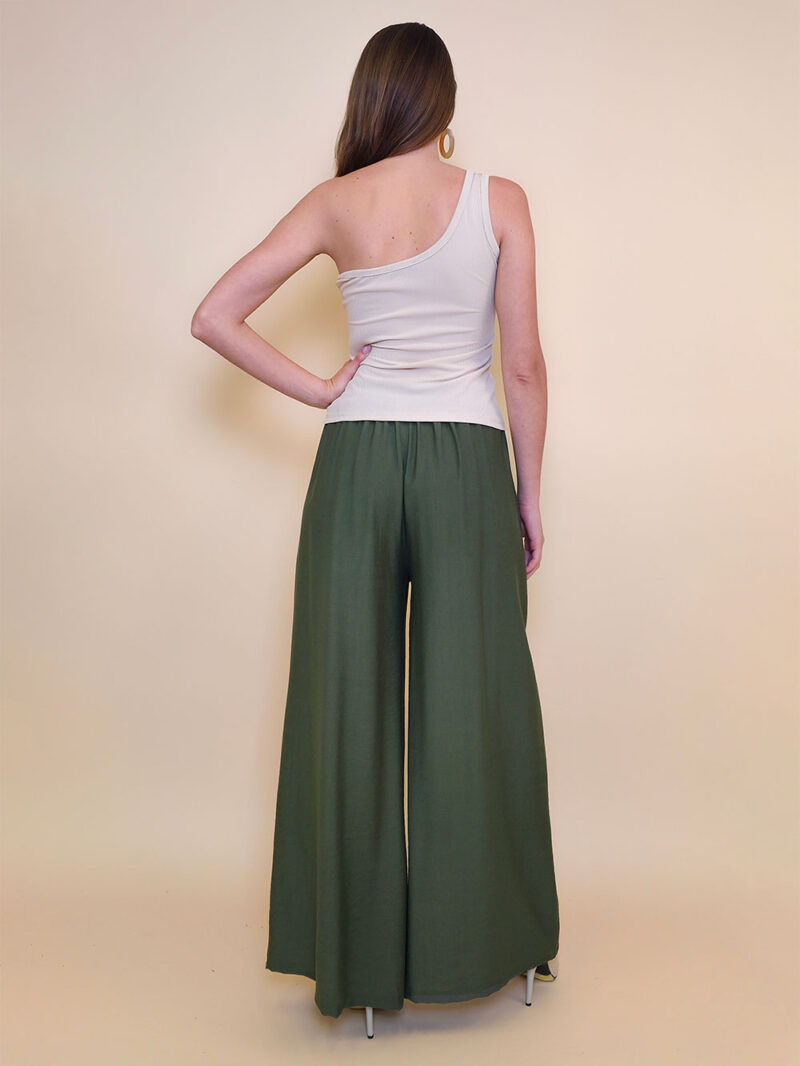 Hlače 32 Griffin - viscose UN - military
