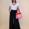 Hlače 32 Griffin - viscose UN - black