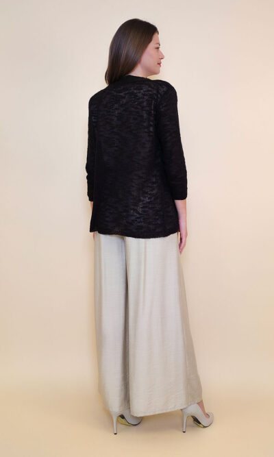 Kardigan 36 Broxton - plt UN boucle - black