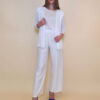 Kardigan 36 Broxton - plt UN boucle - white