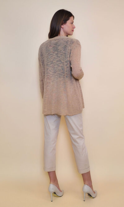 Kardigan 36 Broxton - plt UN boucle - camel