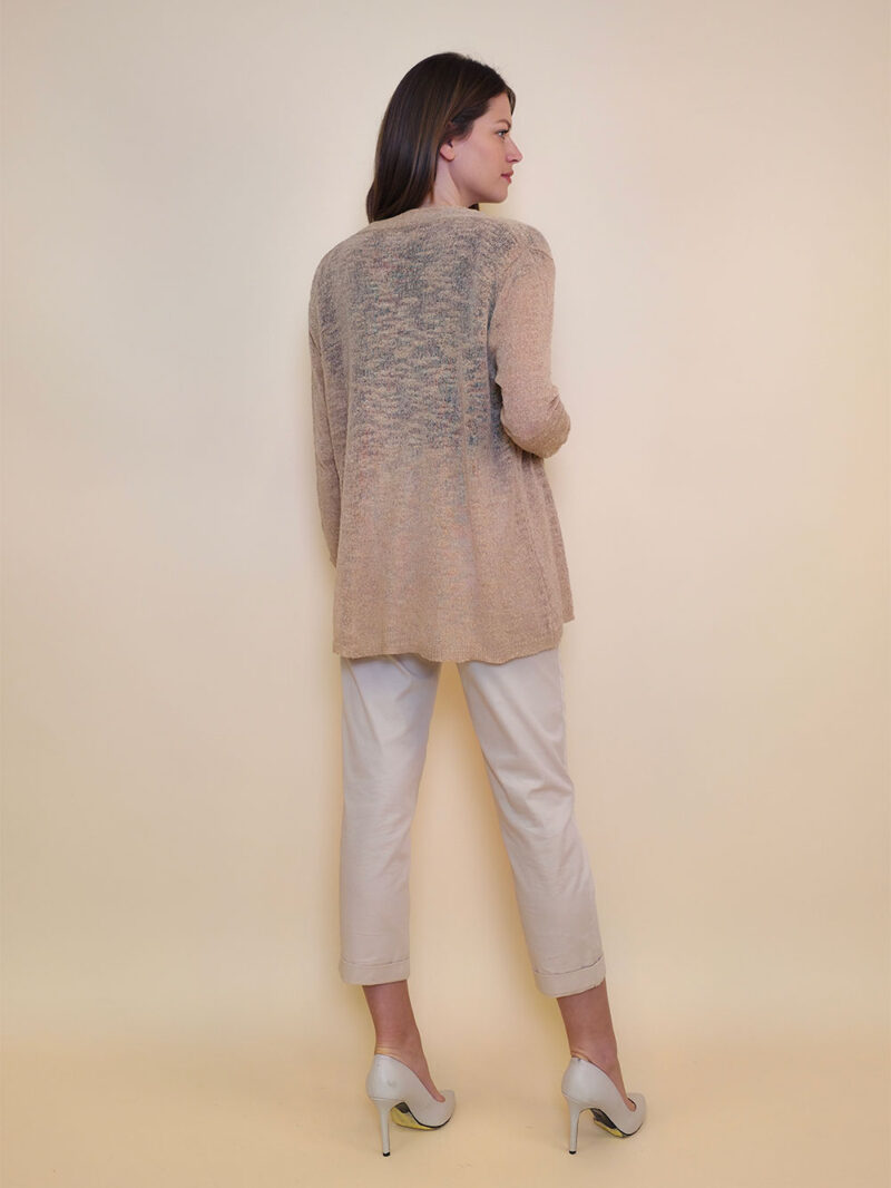 Kardigan 36 Broxton - plt UN boucle - camel
