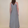Haljina 40 Marrakesh - saten pruge black