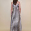Haljina 40 Marrakesh - saten pruge brown