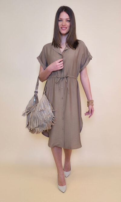 Haljina 44 Wincester - viscose UN - camel