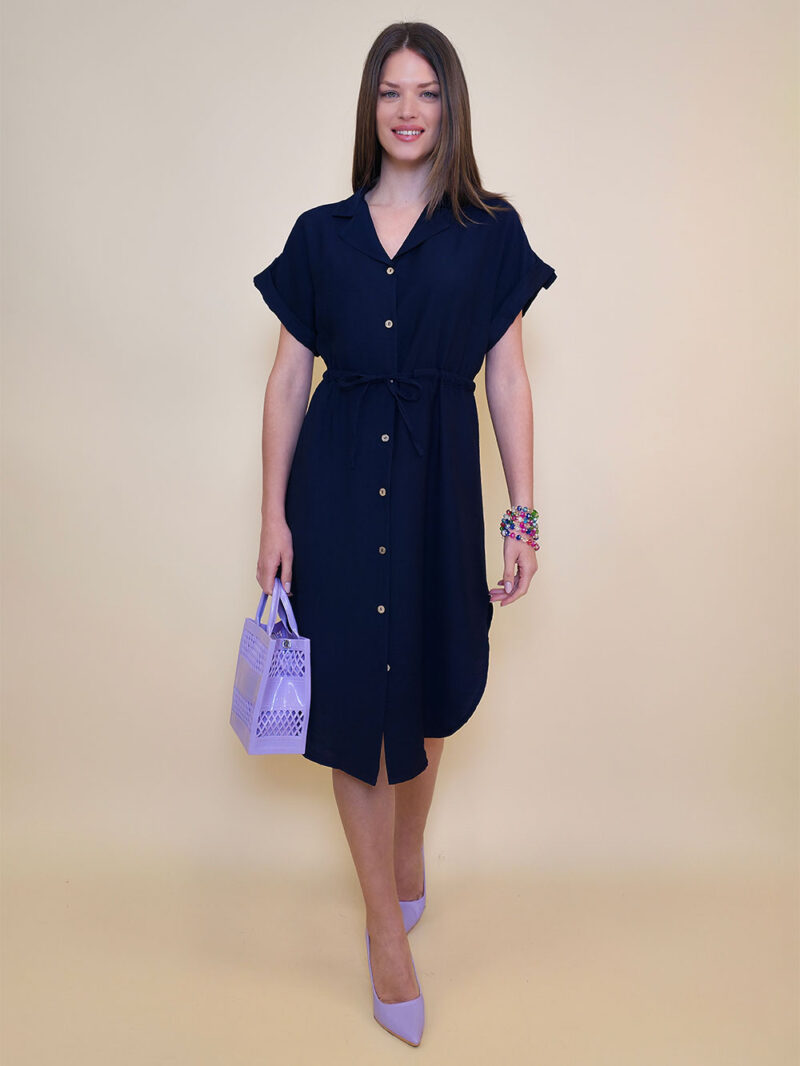 Haljina 44 Wincester - viscose UN - navy