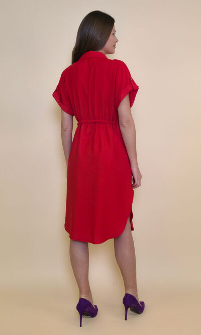 Haljina 44 Wincester - viscose UN - red