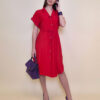 Haljina 44 Wincester - viscose UN - red