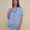 Tunika 30 Cornelia - jersey UN circons - sky blue