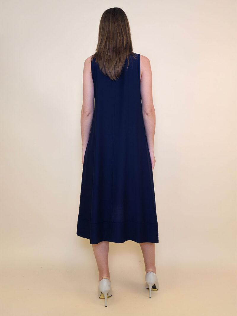 Haljina+ogrlica 32 Delta - navy - Slika 2