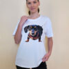 T-shirt 24 Bumble Bee - cotton UN - Dachsie