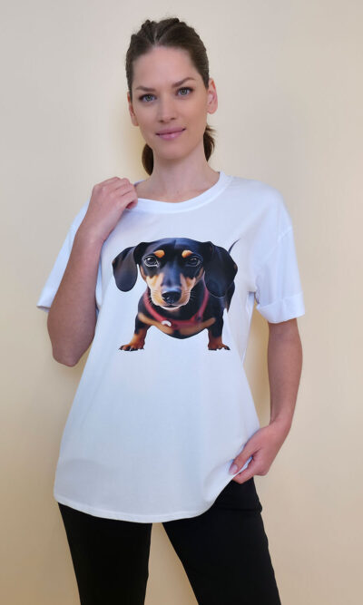 T-shirt 24 Bumble Bee - cotton UN - Dachsie