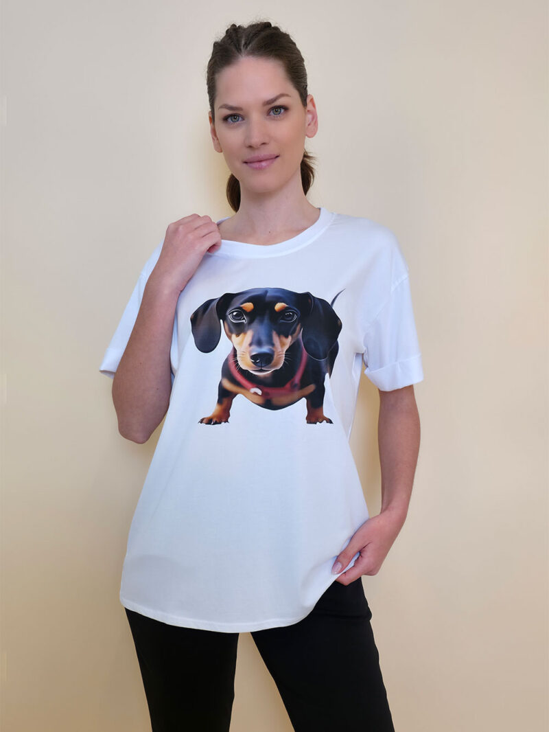 T-shirt 24 Bumble Bee - cotton UN - Dachsie