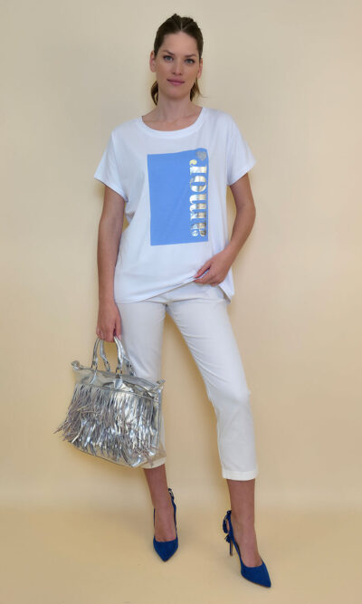 Majica 28 Noroo - cotton white -  Amor jeans