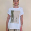 Majica 28 Noroo - cotton white -  Giraffes military