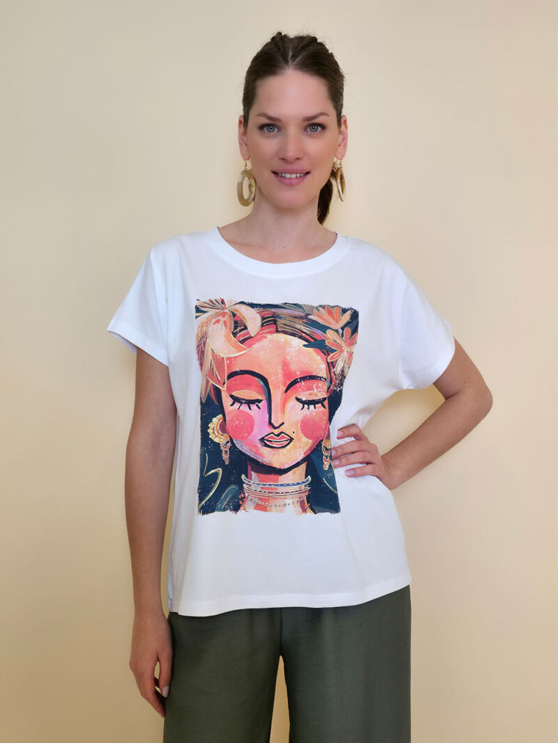 Majica 28 Noroo - cotton white - African Dream
