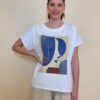 Majica 28 Noroo - cotton white -  Anfas/Profil Blue