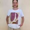 Majica 28 Noroo - cotton white -  Anfas/Profil Amarena