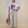 Majica 28 Noroo - cotton white -  Anfas/Profil Amarena