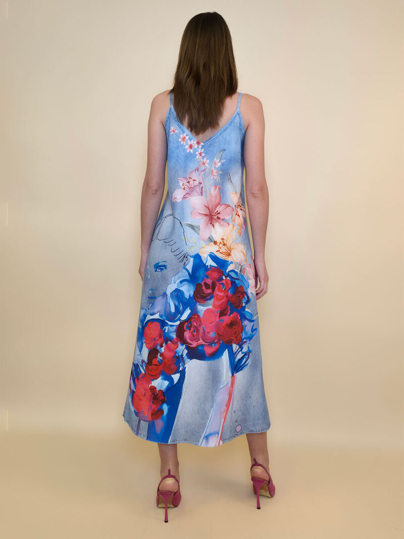Haljina 38 Guadalupe - jeans print - Girl/Lillies&Roses