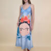 Haljina 38 Guadalupe - jeans print - Frida Baby