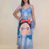 Haljina 38 Guadalupe - jeans print - Frida Baby