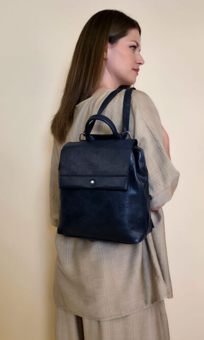 Torba 20 - ruksak simple medium - d.blue
