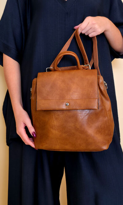 Torba 20 - ruksak simple medium - brown