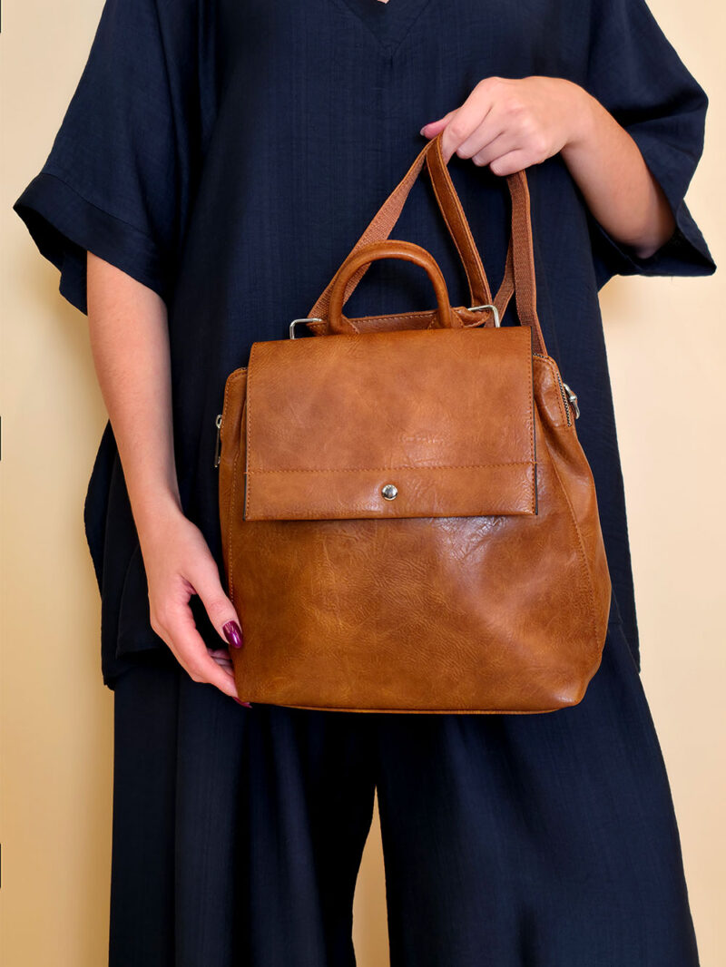 Torba 20 - ruksak simple medium - brown