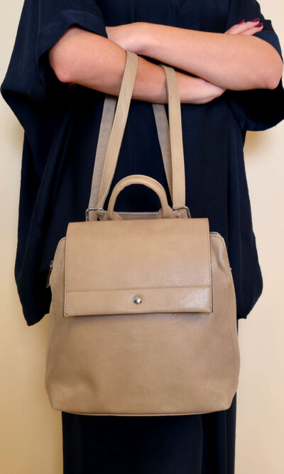Torba 20 - ruksak simple medium - camel