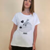 Majica 28 Noroo - cotton white -  Snoopy silver