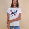 T-shirt 24 Bumble Bee - cotton UN Heart Butterfly