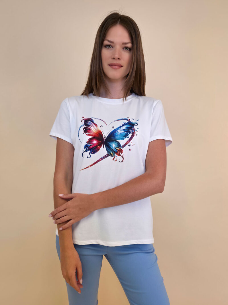 T-shirt 24 Bumble Bee - cotton UN Heart Butterfly
