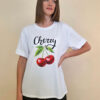 T-shirt 24 Bumble Bee - cotton UN - Cherry
