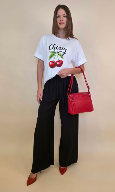 T-shirt 24 Bumble Bee - cotton UN - Cherry