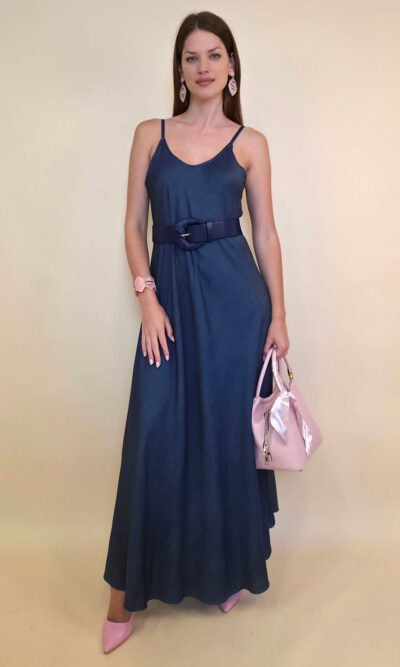 Haljina 52 Mesilla - jeans UN - d. navy