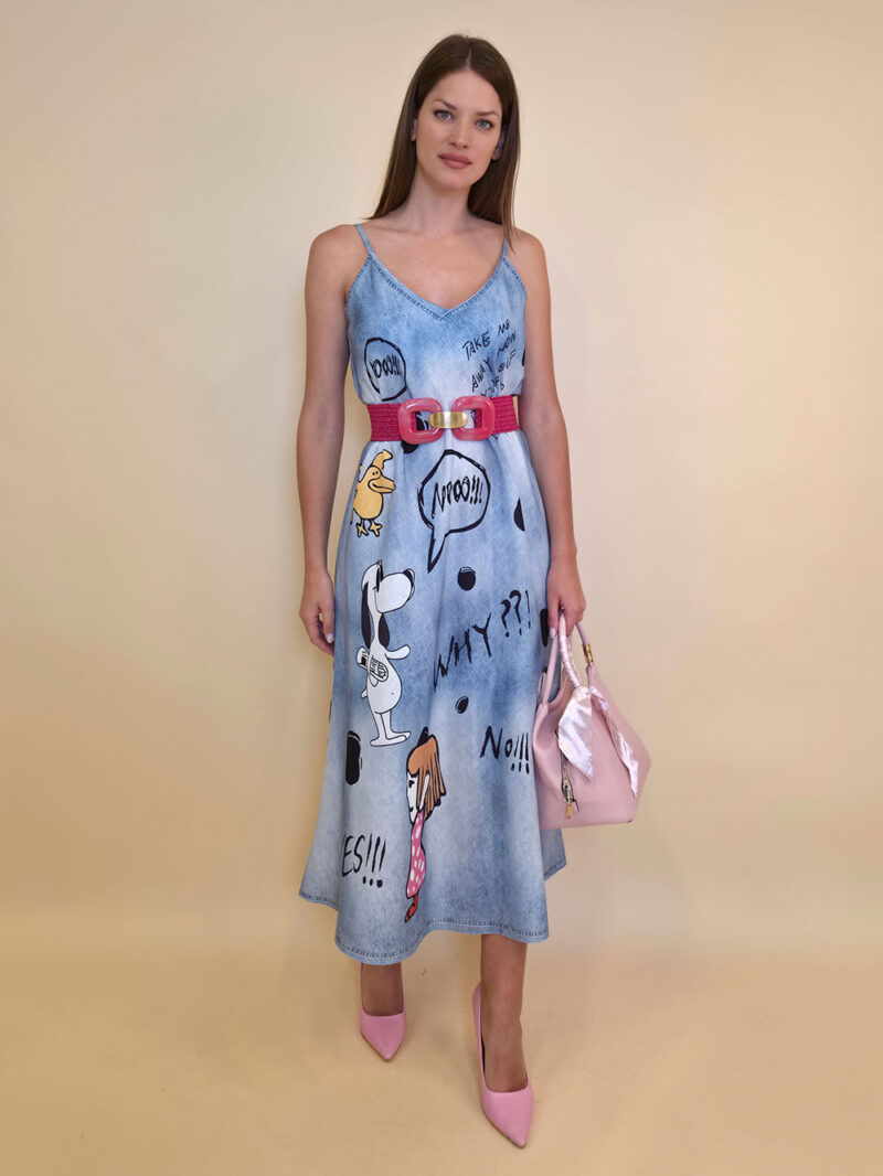 Haljina 38 Guadalupe - jeans print - Snoopy 2025