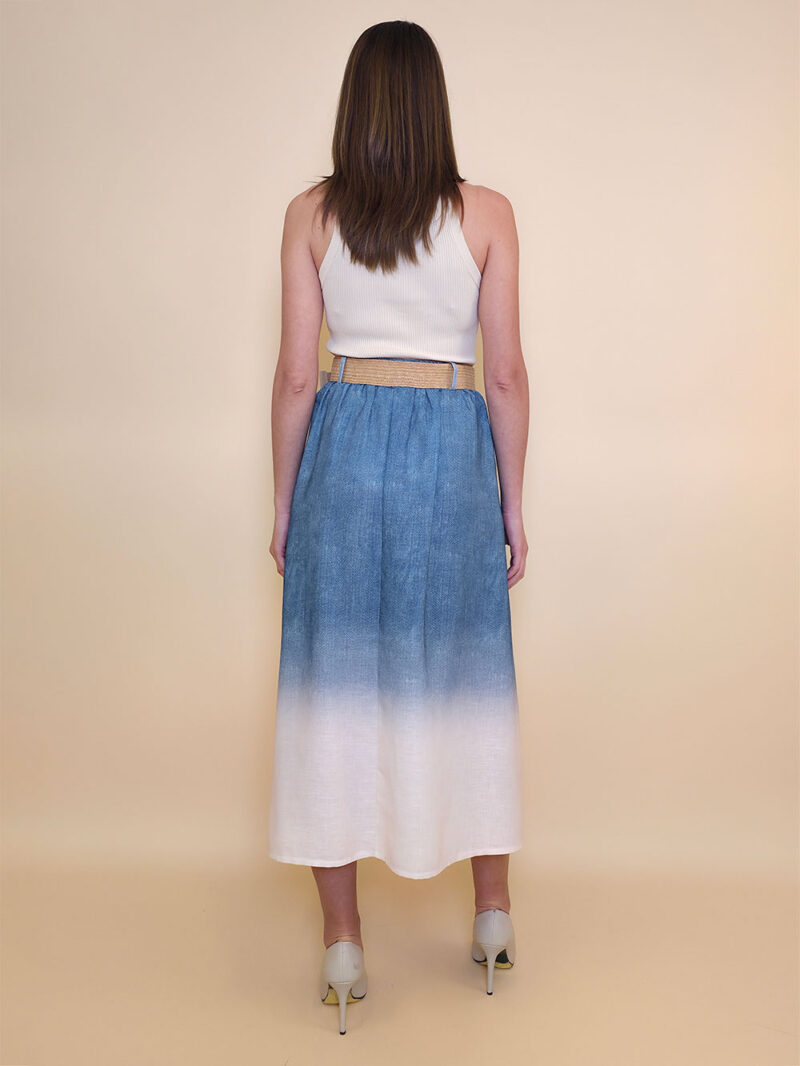 Suknja+remen 48 Albany - jeans - Slika 2