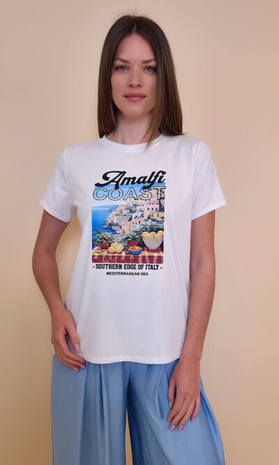 T-shirt 24 Bumble Bee - cotton UN -  Amalfi Coast