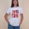 T-shirt 24 Bumble Bee - cotton UN -  Animal Stamps