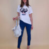 T-shirt 24 Bumble Bee - cotton UN - Big Hair Girl