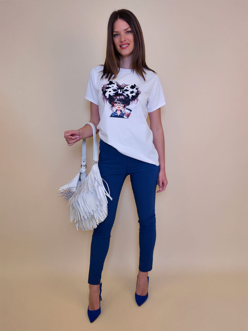 T-shirt 24 Bumble Bee - cotton UN - Big Hair Girl