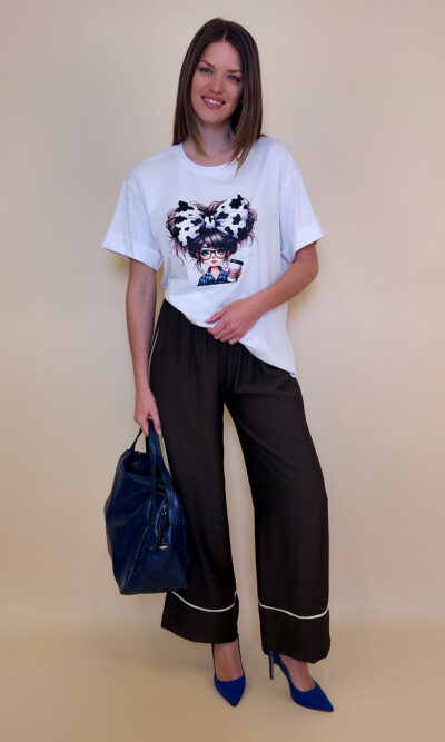 T-shirt 24 Bumble Bee - cotton UN - Big Hair Girl