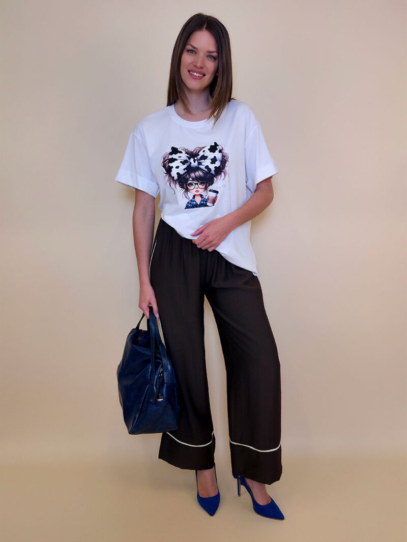 T-shirt 24 Bumble Bee - cotton UN - Big Hair Girl