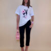 T-shirt 24 Bumble Bee - cotton UN - Black Beauty/Pink Lilly