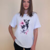 T-shirt 24 Bumble Bee - cotton UN - Black Beauty/Pink Lilly