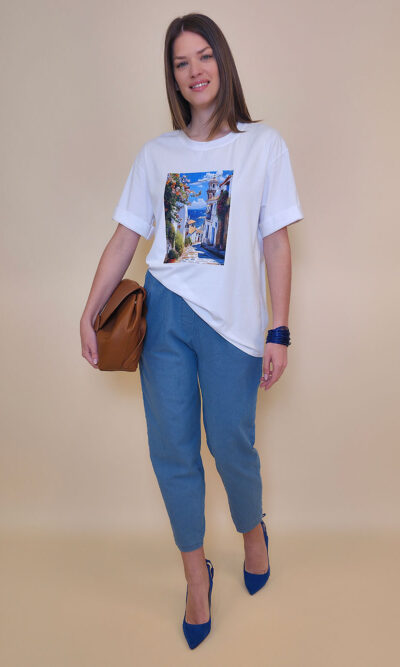 T-shirt 24 Bumble Bee - cotton UN - Coastline Town