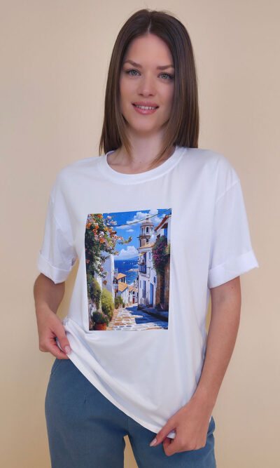 T-shirt 24 Bumble Bee - cotton UN - Coastline Town